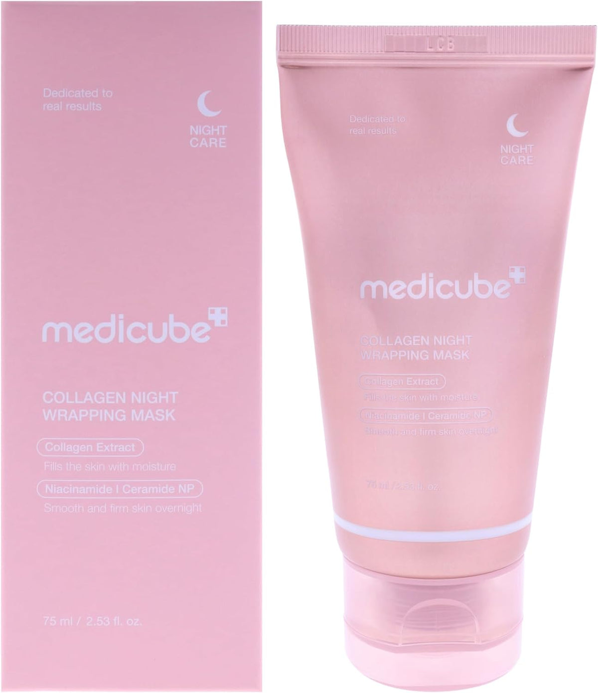 Collagen Night Wrapping Mask 75Ml for Skin Elasticity and Hydration