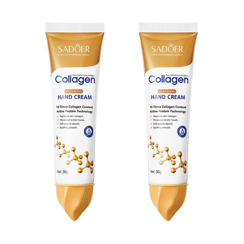 Collagen Anti-Wrinkle Hand Cream Hydrating Anti-Drying Anti-Crack Moisturise Nourish Dry Skin Softening Hand Care Repair Product Nourishing Moisturize