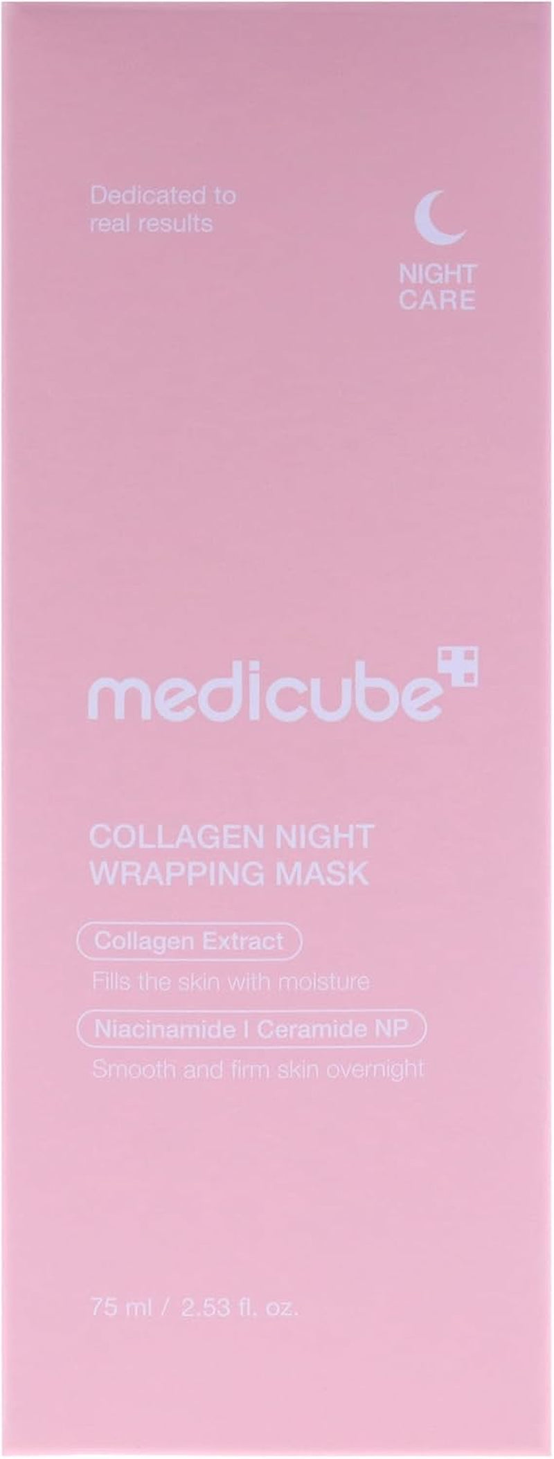 Collagen Night Wrapping Mask 75Ml for Skin Elasticity and Hydration