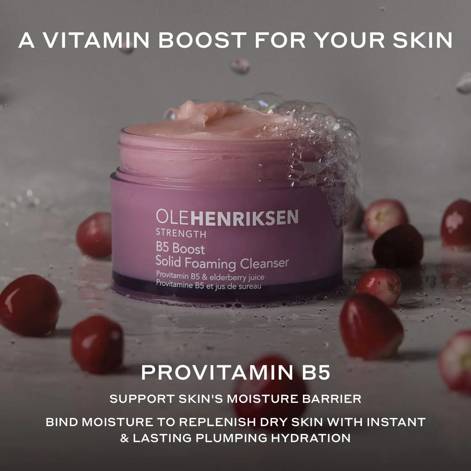 B5 Boost Solid Foaming Gentle Cleanser