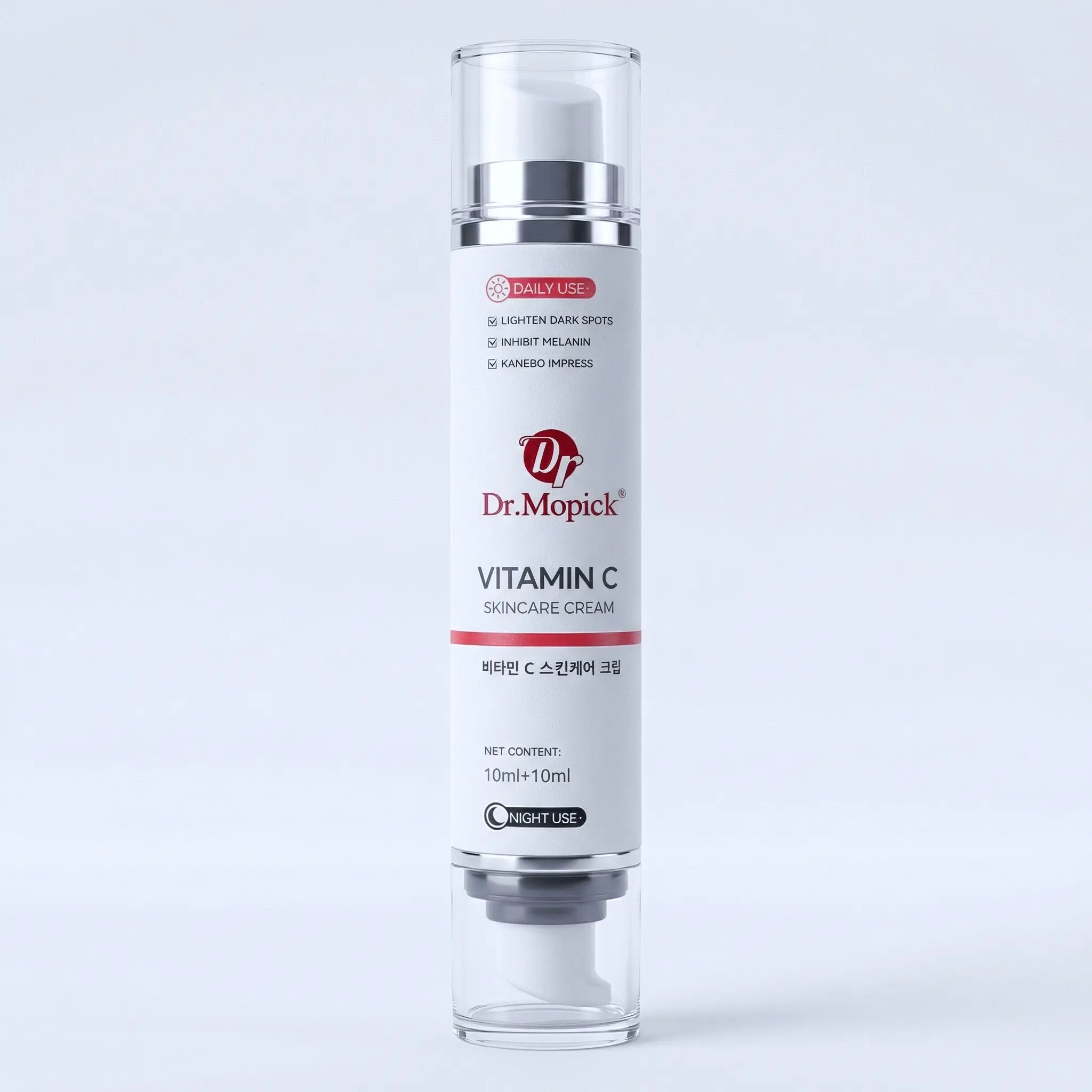 Vitamin C & Niacinamide Face Serum, a Moisturizing Beauty Product That Brightens Dull Skin for a Fresh Glow - Dual Chamber Complex for Day & Night Use, All Skin Types, Hydrate, Face Care Products, All-Day Moisturizers & Mists, Single Item