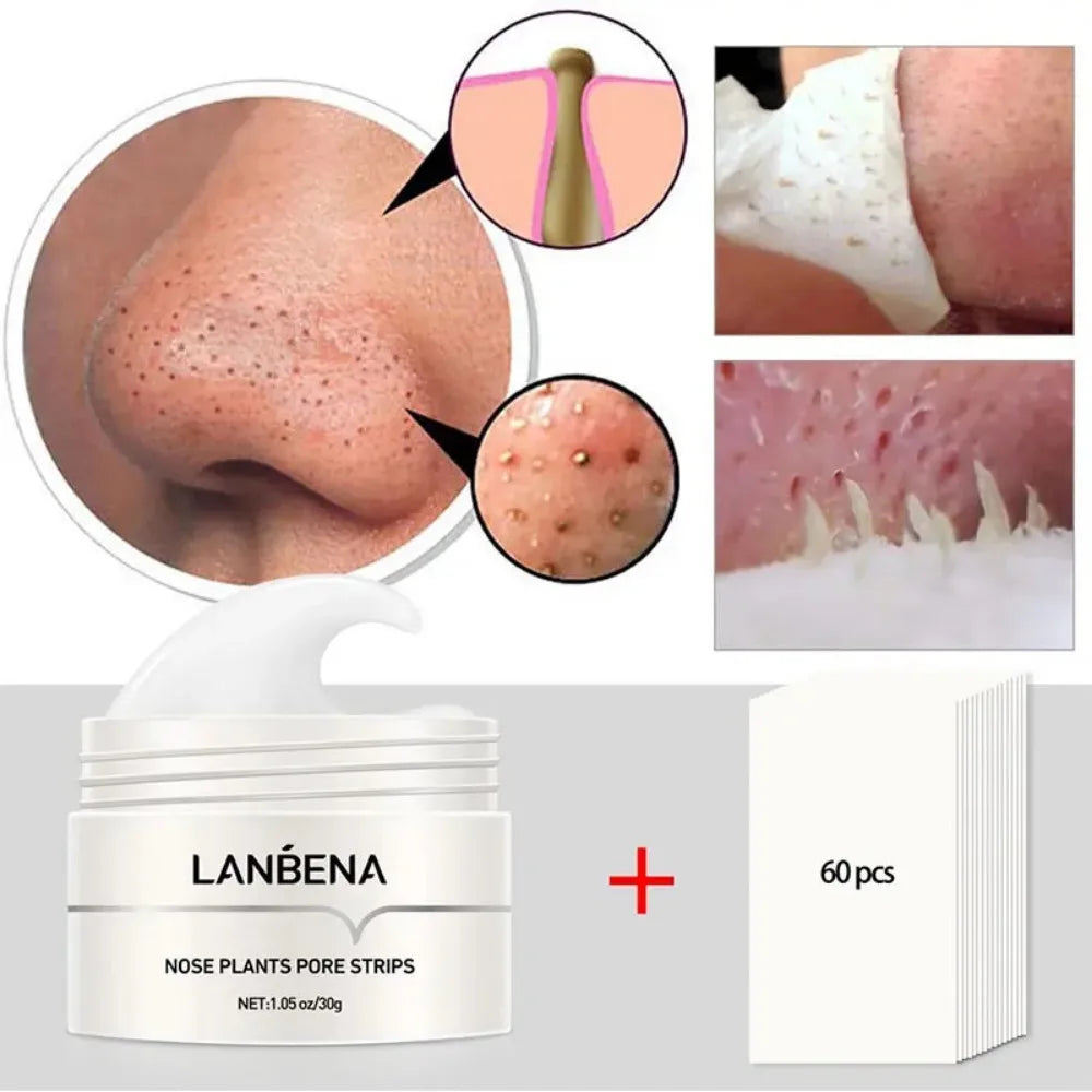 Nose Blackhead Remover Cream Pore Strip Tearing Mask
