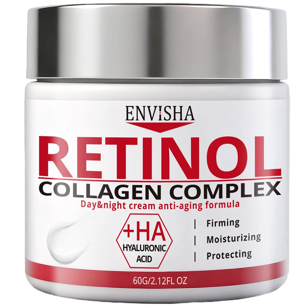 Face Skin Care Retinol Collagen Cream Anti-Aging Wrinkle Deep Hydration Moisturizing Skin Health Whitening Exfoliation