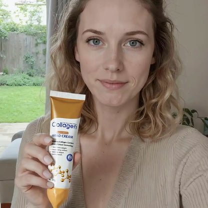 Collagen Anti-Wrinkle Hand Cream Hydrating Anti-Drying Anti-Crack Moisturise Nourish Dry Skin Softening Hand Care Repair Product Nourishing Moisturize