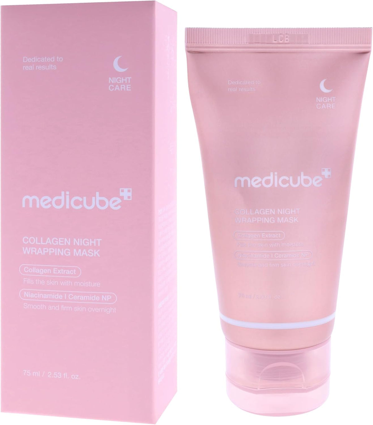 Collagen Night Wrapping Mask 75Ml for Skin Elasticity and Hydration
