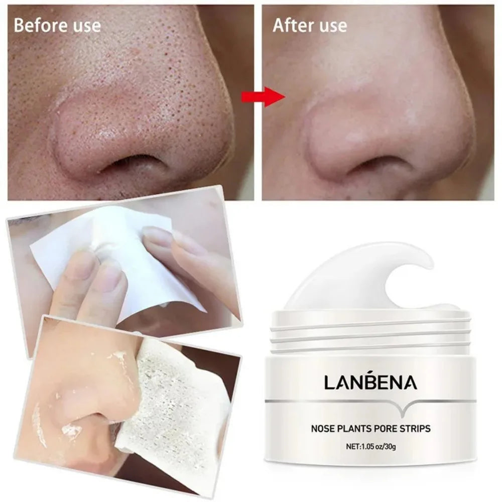Nose Blackhead Remover Cream Pore Strip Tearing Mask