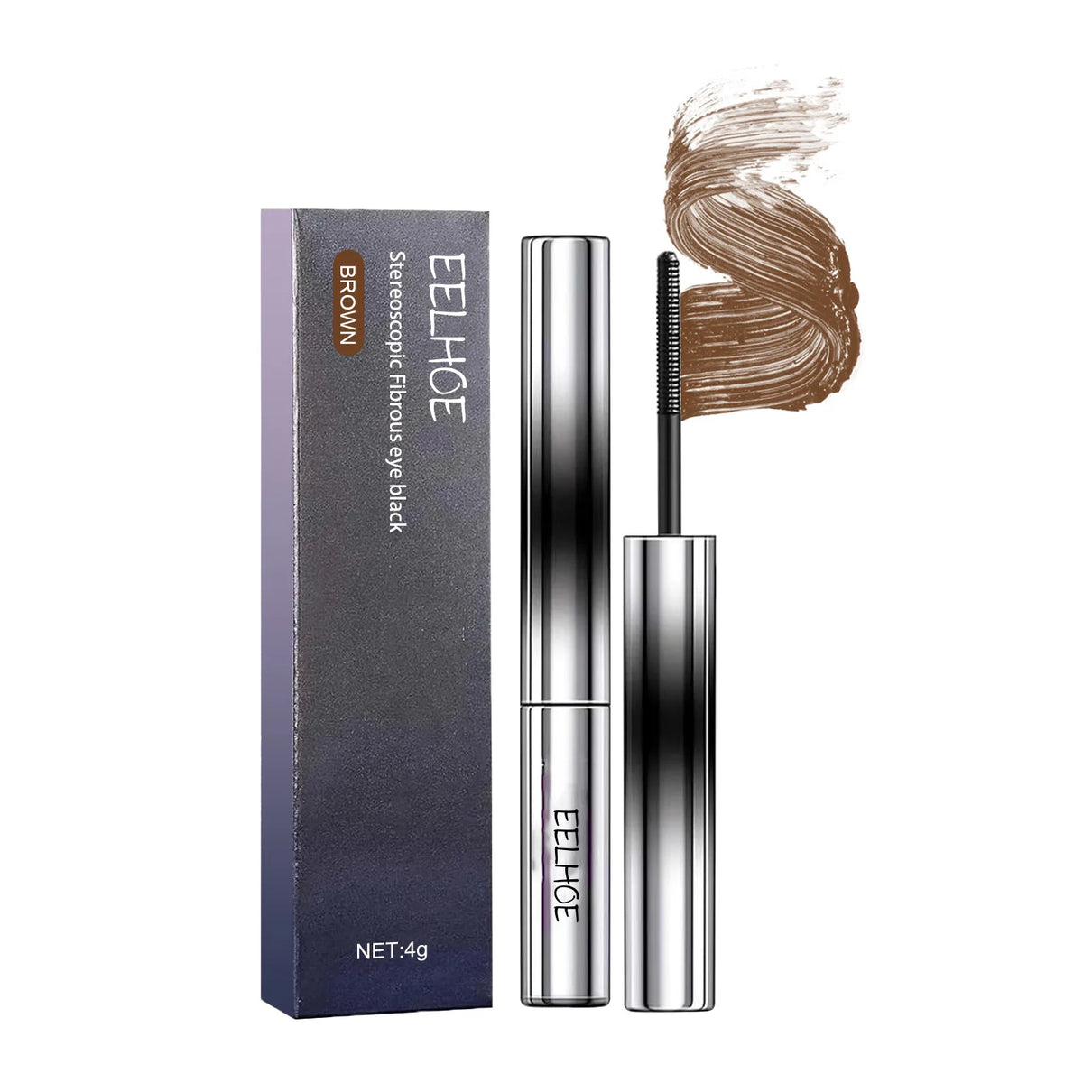 Silk Fiber Curling Eyelash Extension Mascara Lengthening Long Lasting Waterproof Eyes Black Lashes Brush Makeup Cosmetics