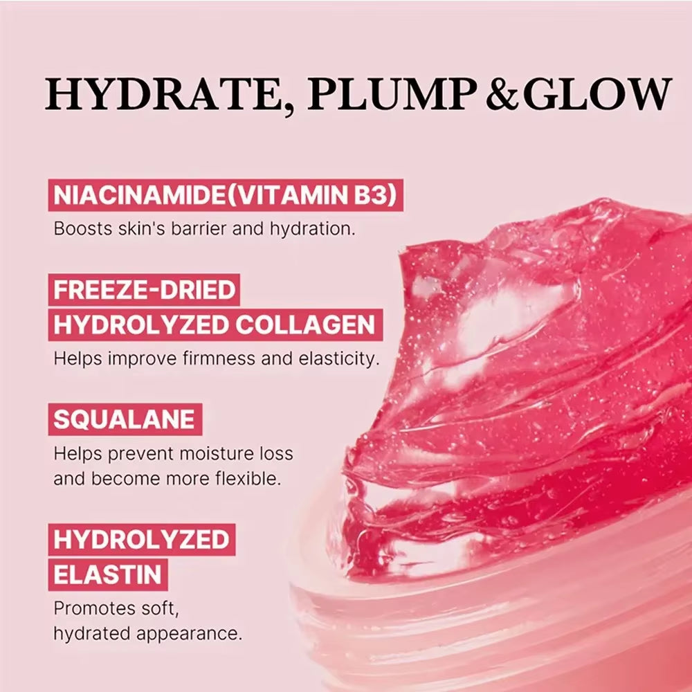 100ML Collegen Jelly Cream Deeply Hydrates Firm Glowing Reduce Sagging &amp; Wrinkle Glowing Boosts Skin Korean Skin Care Face Mask