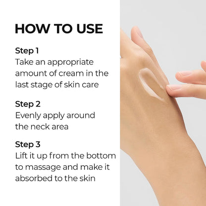 [Dr.Melaxin] Necksphalt ECM Ceramide Neck Cream 50Ml – Firming &amp; Lifting Neck Cream for Wrinkles &amp; Sagging Skin, Ceramide &amp; Collagen for Elasticity &amp; Radiant Glow