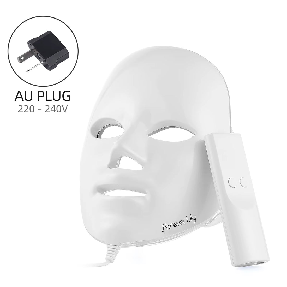 Minimalism 7 Colors LED Facial Mask Photon Therapy Anti-Acne Wrinkle Removal Skin Rejuvenation Face Skin Care Tools