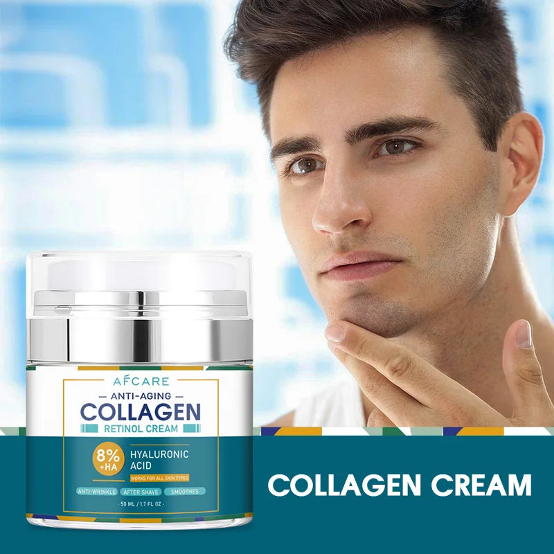 8% Hyaluronic Acid &amp; Collagen Face Moisturizer – Deep Hydration, Firming &amp; Anti-Aging Day Cream for Dry Skin – Dermatologist Tes