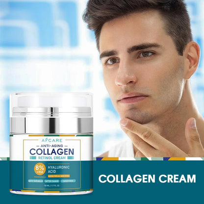 8% Hyaluronic Acid &amp; Collagen Face Moisturizer – Deep Hydration, Firming &amp; Anti-Aging Day Cream for Dry Skin – Dermatologist Tes