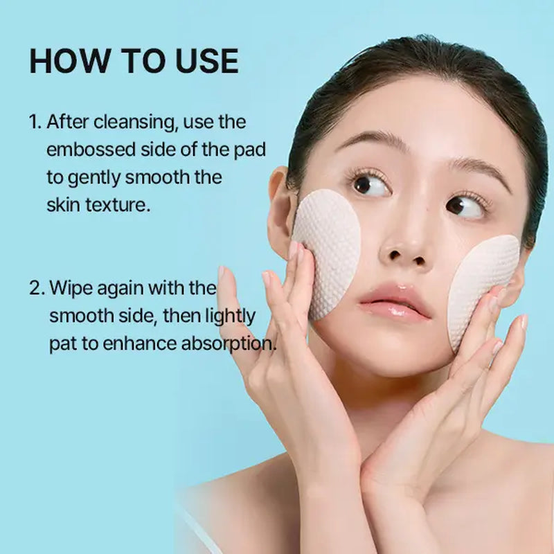 NEEDLY Daily Toner Pad 365G (80 Pads) | BHA &amp; PHA Exfoliating Toner Pad | Pore Care &amp; Hydrating Facial Pad