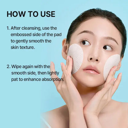 NEEDLY Daily Toner Pad 365G (80 Pads) | BHA &amp; PHA Exfoliating Toner Pad | Pore Care &amp; Hydrating Facial Pad
