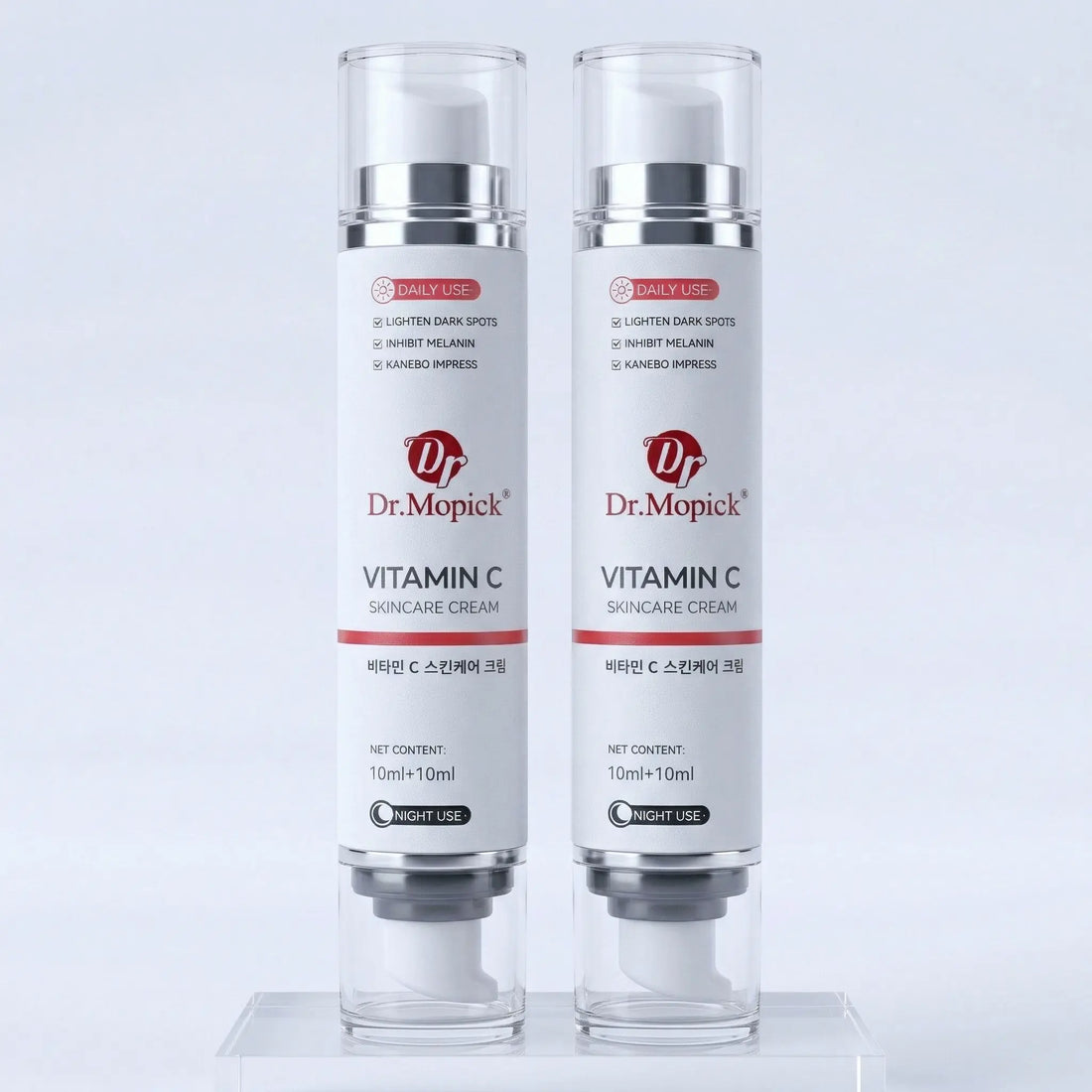Vitamin C &amp; Niacinamide Face Serum, a Moisturizing Beauty Product That Brightens Dull Skin for a Fresh Glow - Dual Chamber Complex for Day &amp; Night Use, All Skin Types, Hydrate, Face Care Products, All-Day Moisturizers &amp; Mists, Single Item