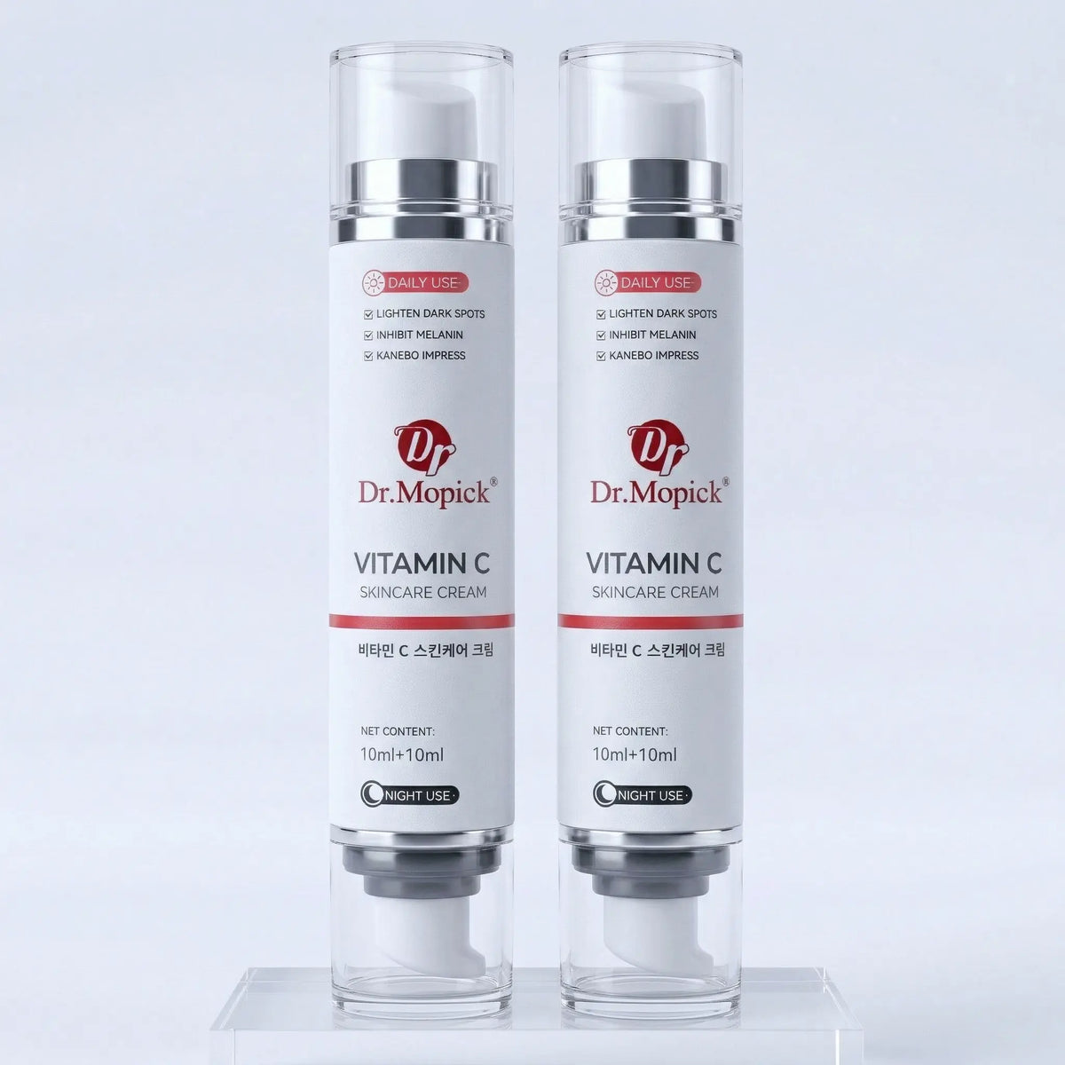 Vitamin C &amp; Niacinamide Face Serum, a Moisturizing Beauty Product That Brightens Dull Skin for a Fresh Glow - Dual Chamber Complex for Day &amp; Night Use, All Skin Types, Hydrate, Face Care Products, All-Day Moisturizers &amp; Mists, Single Item