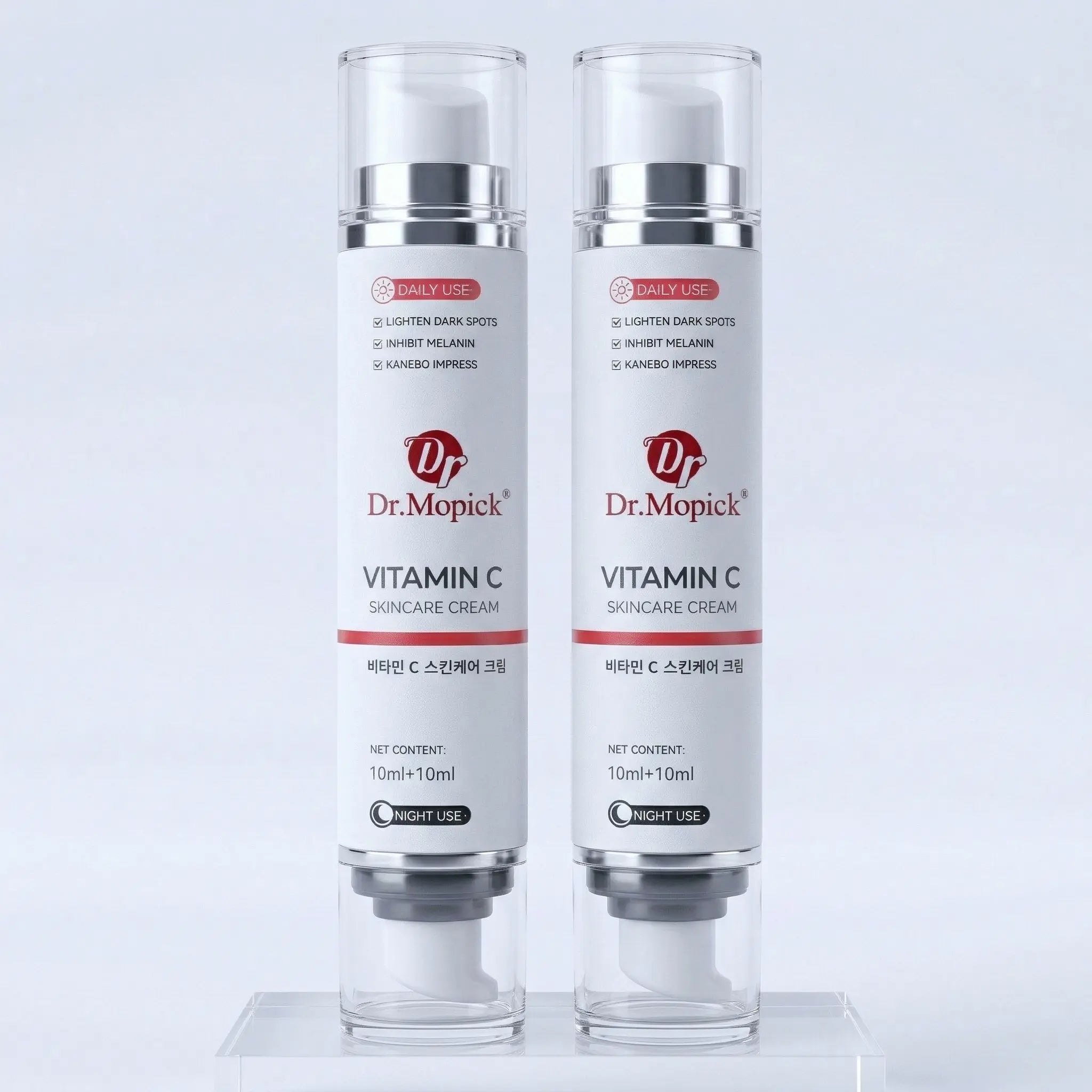 Vitamin C &amp; Niacinamide Face Serum, a Moisturizing Beauty Product That Brightens Dull Skin for a Fresh Glow - Dual Chamber Complex for Day &amp; Night Use, All Skin Types, Hydrate, Face Care Products, All-Day Moisturizers &amp; Mists, Single Item