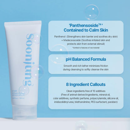 Soonjung 5.5 Foam Cleanser | Soft Bubble Hydrating Vegan Facial Cleanser for Sensitive Skin | Fragrance-Free Low-Ph Korean Cleansing Wash | K-Beauty | Vegan 5.1 Fl. Oz. (150Ml)