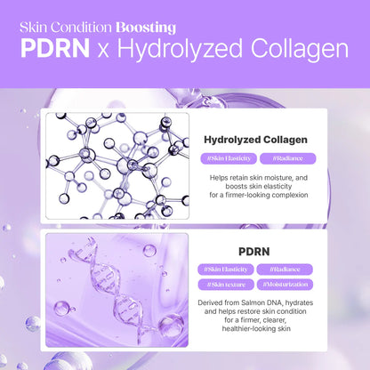 Papa Recipe Collagen PDRN Firming Duo Set – Dual-Phase Mist &amp; Daily Sheet Mask Bundle, Boost Elasticity &amp; Plump Look, Instant Glow, Deep Hydration, Lightweight Korean Skincare