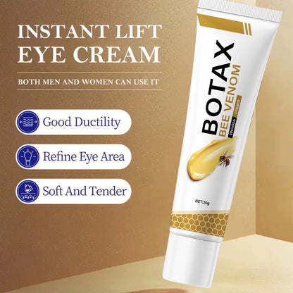 Botax Bee Venom Eye Cream, Light Texture, Moisturizes &amp; Protects Skin—Daily Use for Elastic, Smooth, Wrinkle-Reducing Results
