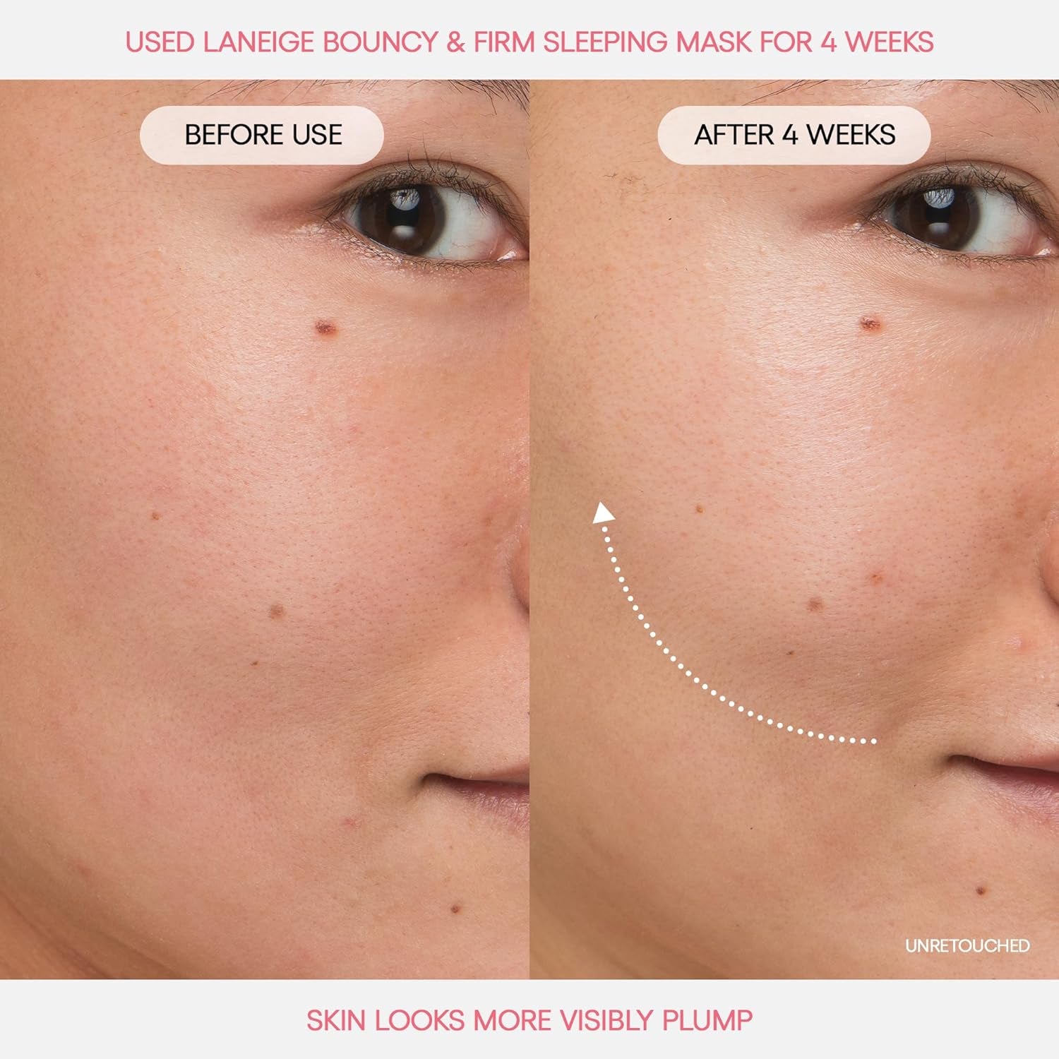 Bouncy and Firm Sleeping Mask: Revitalize, Smooth, Peony &amp; Collagen Complex &amp; Barrier-Boosting Hydration