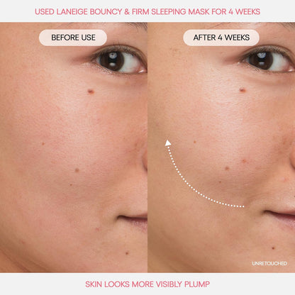 Bouncy and Firm Sleeping Mask: Revitalize, Smooth, Peony &amp; Collagen Complex &amp; Barrier-Boosting Hydration
