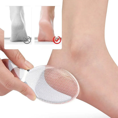 Nano Glass Foot File Double-Sided Exfoliating Foot Grinder Hard Dead Skin Callus Remover Foot Scrubber Pedicure Feet Care Tool