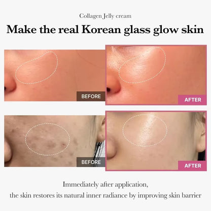 100ML Collegen Jelly Cream Deeply Hydrates Firm Glowing Reduce Sagging &amp; Wrinkle Glowing Boosts Skin Korean Skin Care Face Mask