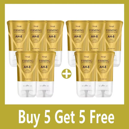 neck wrinkle cream and massage roller