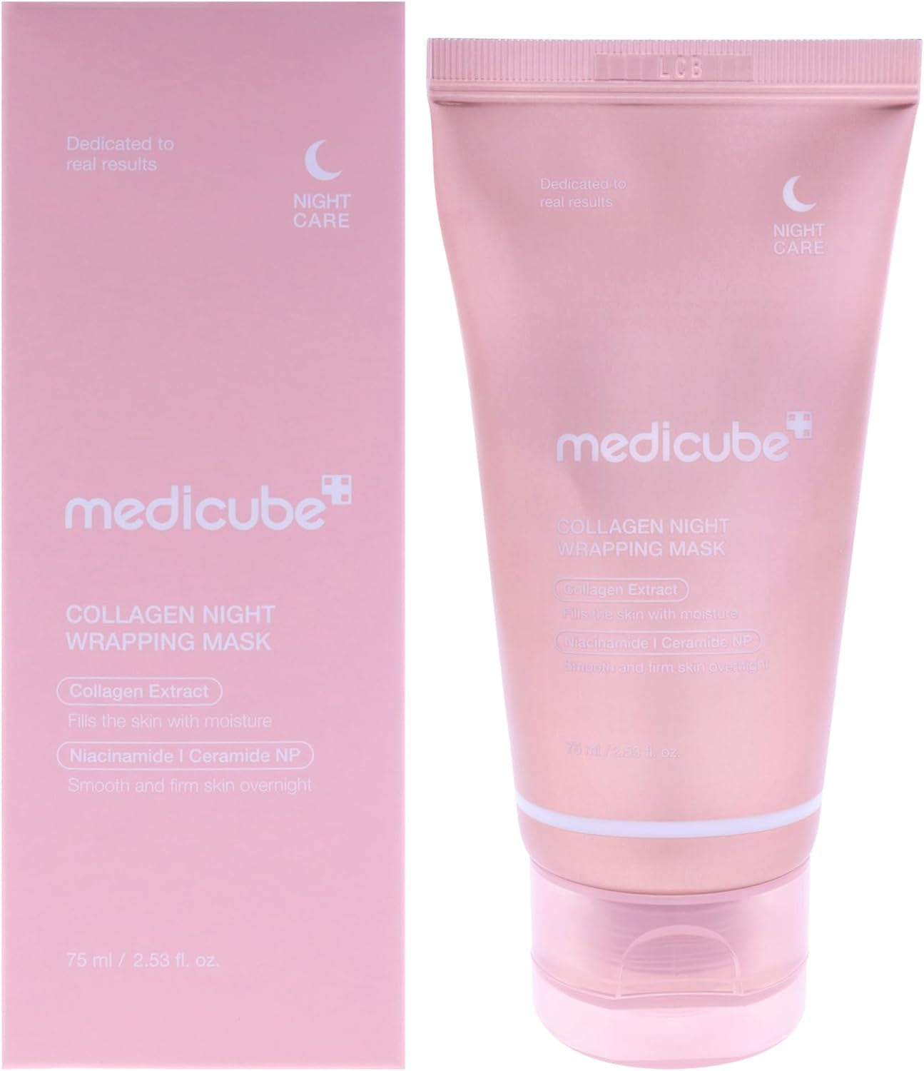 Collagen Night Wrapping Mask 75Ml for Skin Elasticity and Hydration
