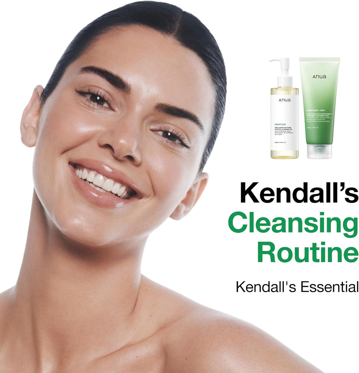 Heartleaf Quercetinol Pore Deep Cleansing Foam, Face Wash for Pore Refining Cleanser, Hydrating Daily Facial Cleanser for Double Cleansing, Gentle Foaming with BHA, Korean Skincare, 5.07 Fl.Oz