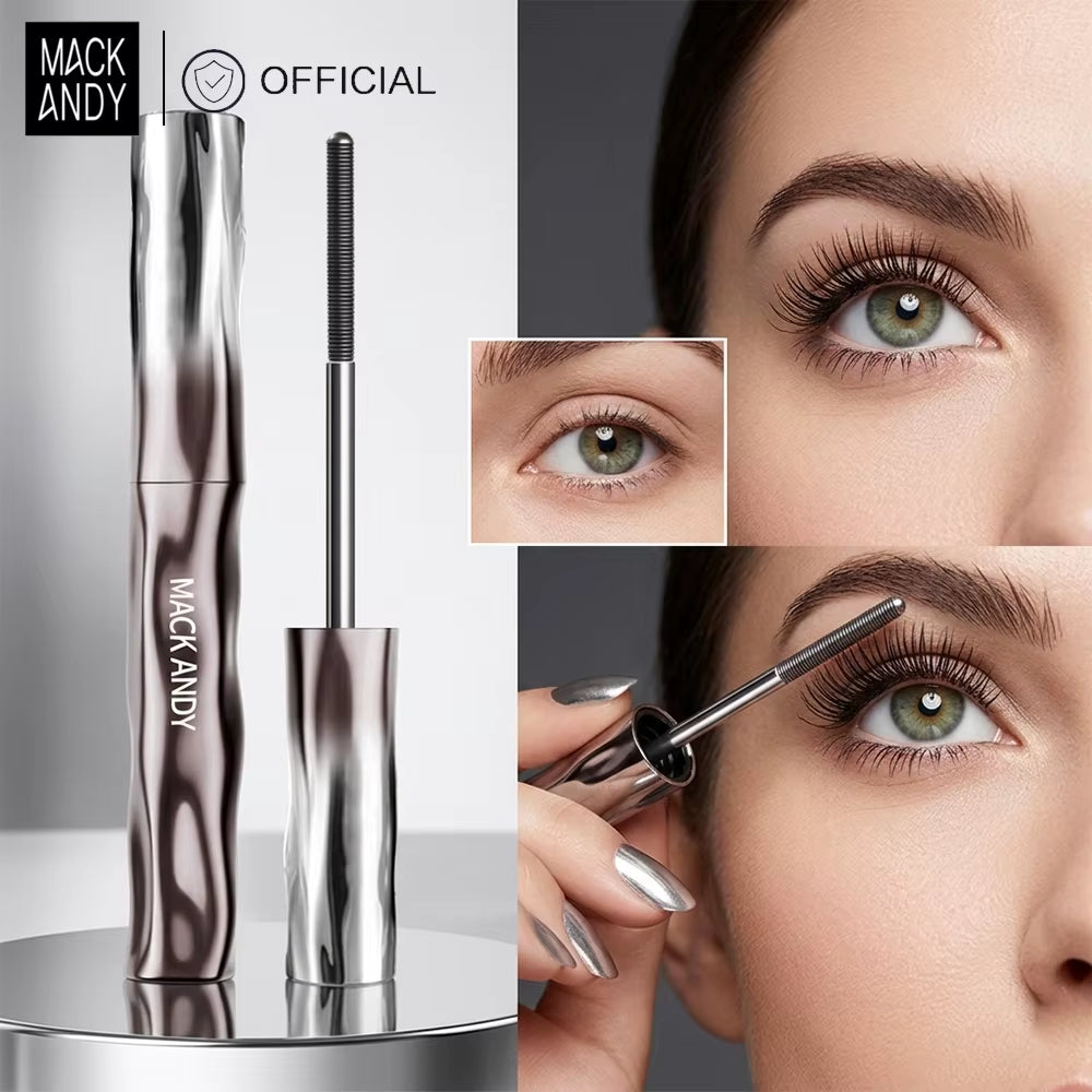Waterproof 3D Lengthening Mascara Black Eyelash Extension Eye Lashs Brush Long-Wearing Silk Mascara Cosmetics Gift