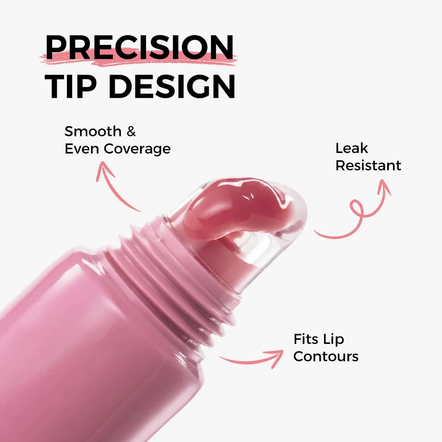 Dr.Leo Tinted Peptide Lip Serum – Brightens Dull-Looking Lips &amp; Smooths Lip Lines, Sheer-To-Buildable Glossy Color + Hydrating Lip Care, Pink Dew / Toast Nude, 15G 