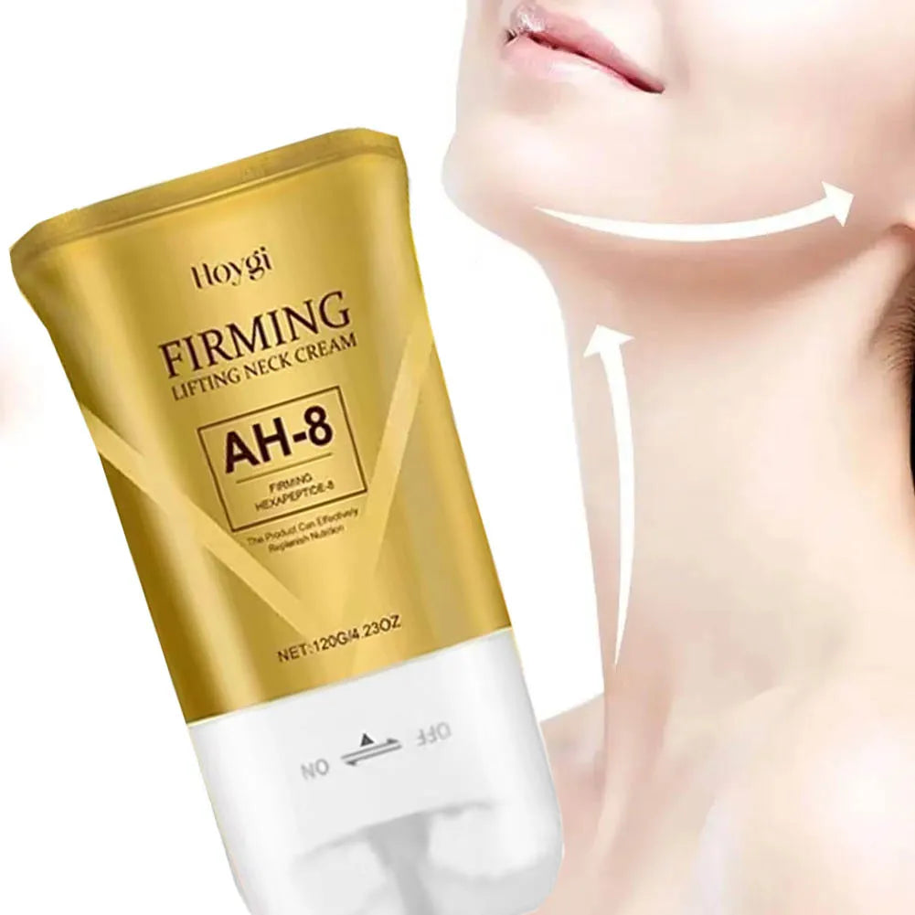 neck wrinkle cream and massage roller