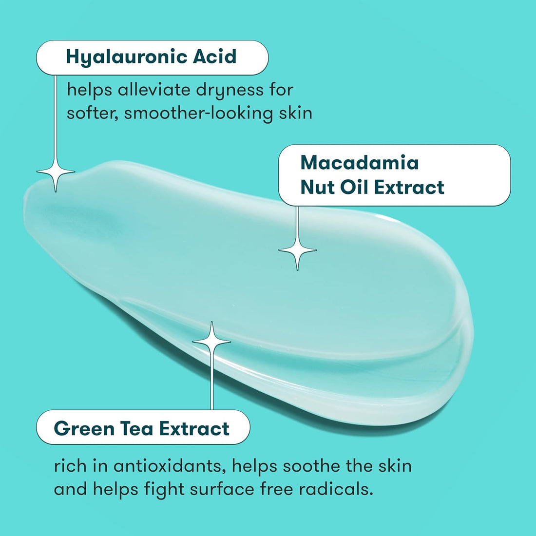 Green Tea and Hyularonic Acid Moisturizer for Dry Skin, Hydrating Face Moisturizer for Oily Skin, Dry Skin and Acne Prone Skin - 3 Oz