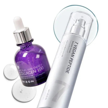 Collagen Booster Set with Collagen Bio-Peptides Serums &amp; Essences, Daily Skin Repair Serum, Salicylic Acid Serum