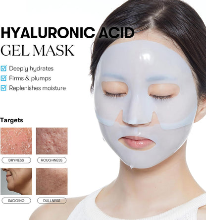 Collagen Reedle Shot 100 2-Step Hydrogel Mask(34.5Gx4Ea) | Intensive Firming Exosome 500Da Collagen Melting Mask (Hydrop, Elasticity &amp; Fine Lines)
