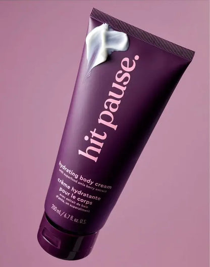 Hit Pause Peri &amp; Menopause Moisture + Refresh Duo – All over Refreshing Wipes &amp; Hydrating Body Cream for Hot Flashes