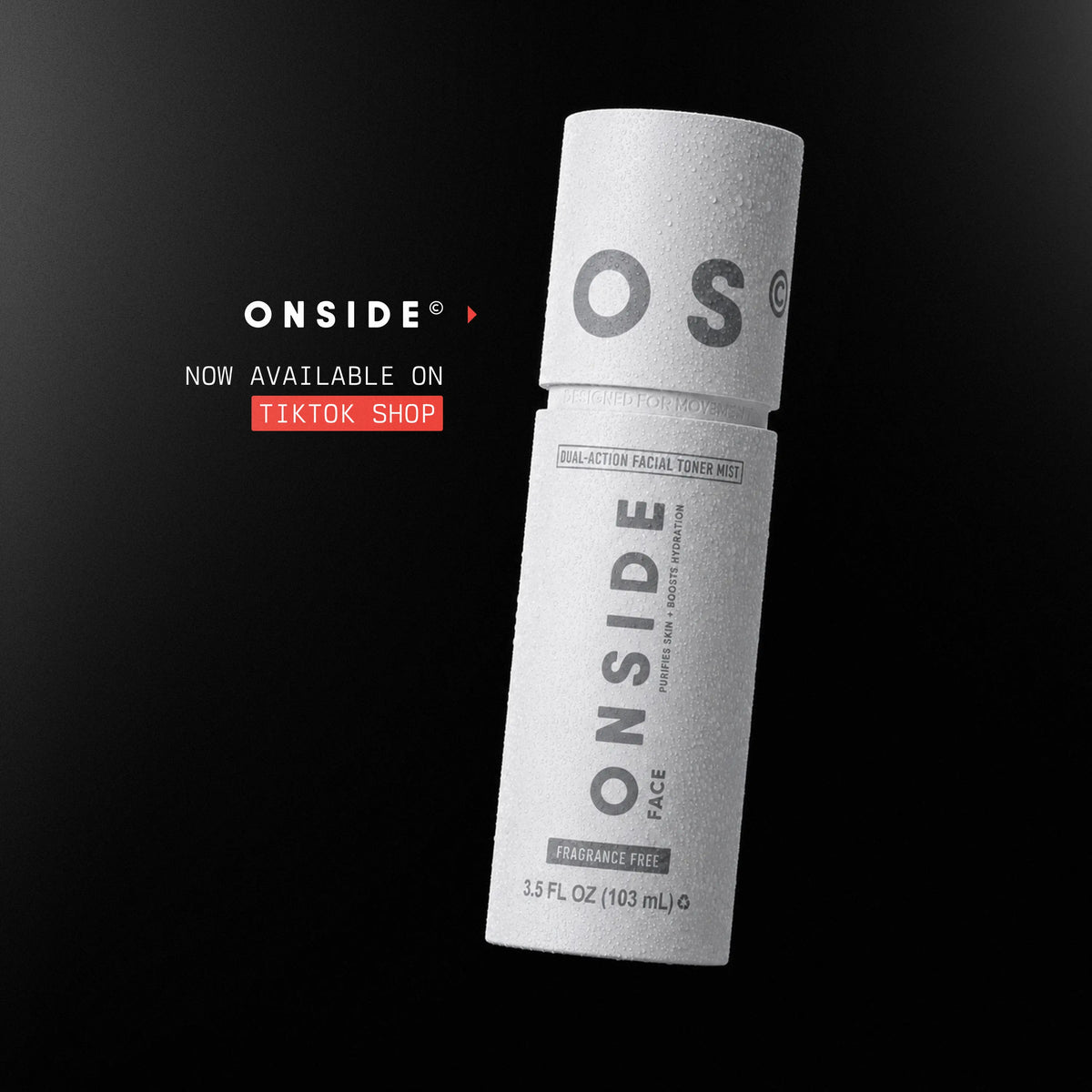ONSIDE Dual-Action Face Toner Mist | Hydrates, Refines &amp; Rebalances Instantly | Soothes &amp; Refreshes Post-Sweat | Dermatologist Tested | Fragrance-Free, High Performance | Performance Skincare for Athletes
