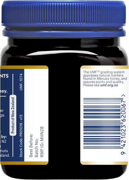 UMF 13+/MGO 400+ Manuka Honey (250G/8.8Oz) | Superfood, Authentic Raw Honey from New Zealand