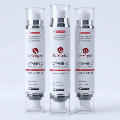 Vitamin C &amp; Niacinamide Face Serum, a Moisturizing Beauty Product That Brightens Dull Skin for a Fresh Glow - Dual Chamber Complex for Day &amp; Night Use, All Skin Types, Hydrate, Face Care Products, All-Day Moisturizers &amp; Mists, Single Item