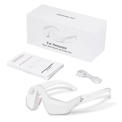 Eye Massager 3D Red Light EMS Eyes Relax Massager Fatigue Relief Lighten Dark Circles Smooth Eye Fine Line Beauty Eye Caredevice