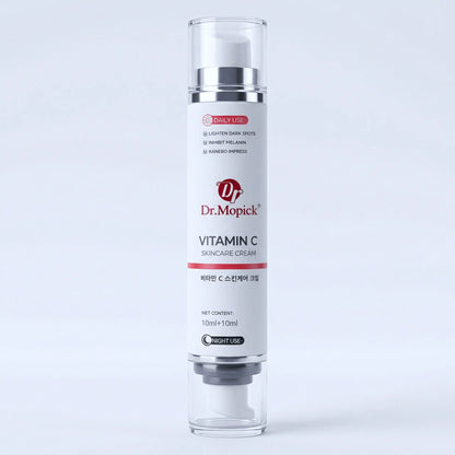 Vitamin C &amp; Niacinamide Face Serum, a Moisturizing Beauty Product That Brightens Dull Skin for a Fresh Glow - Dual Chamber Complex for Day &amp; Night Use, All Skin Types, Hydrate, Face Care Products, All-Day Moisturizers &amp; Mists, Single Item