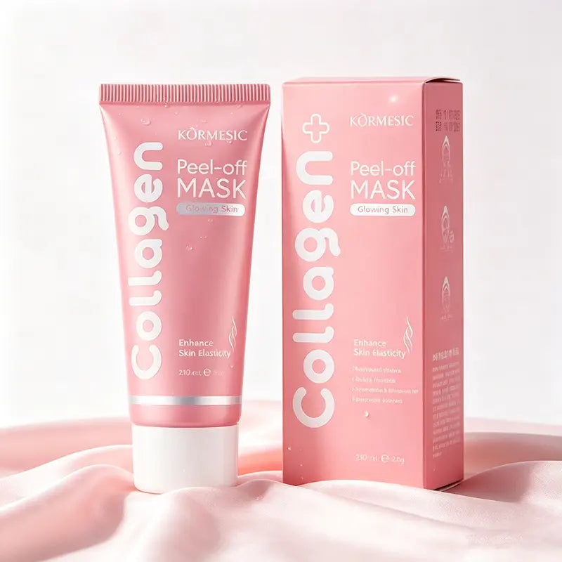 Collagen Peel off Facial Mask to Enhance Skin Elasticity &amp; Minimize Pores, Gentle Deep Cleansing Mask Removes Blackheads and Excess Facial Oil for Long-Lasting Radiant Complexion
