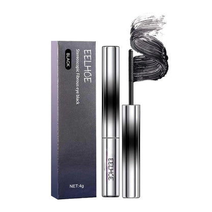 Silk Fiber Curling Eyelash Extension Mascara Lengthening Long Lasting Waterproof Eyes Black Lashes Brush Makeup Cosmetics