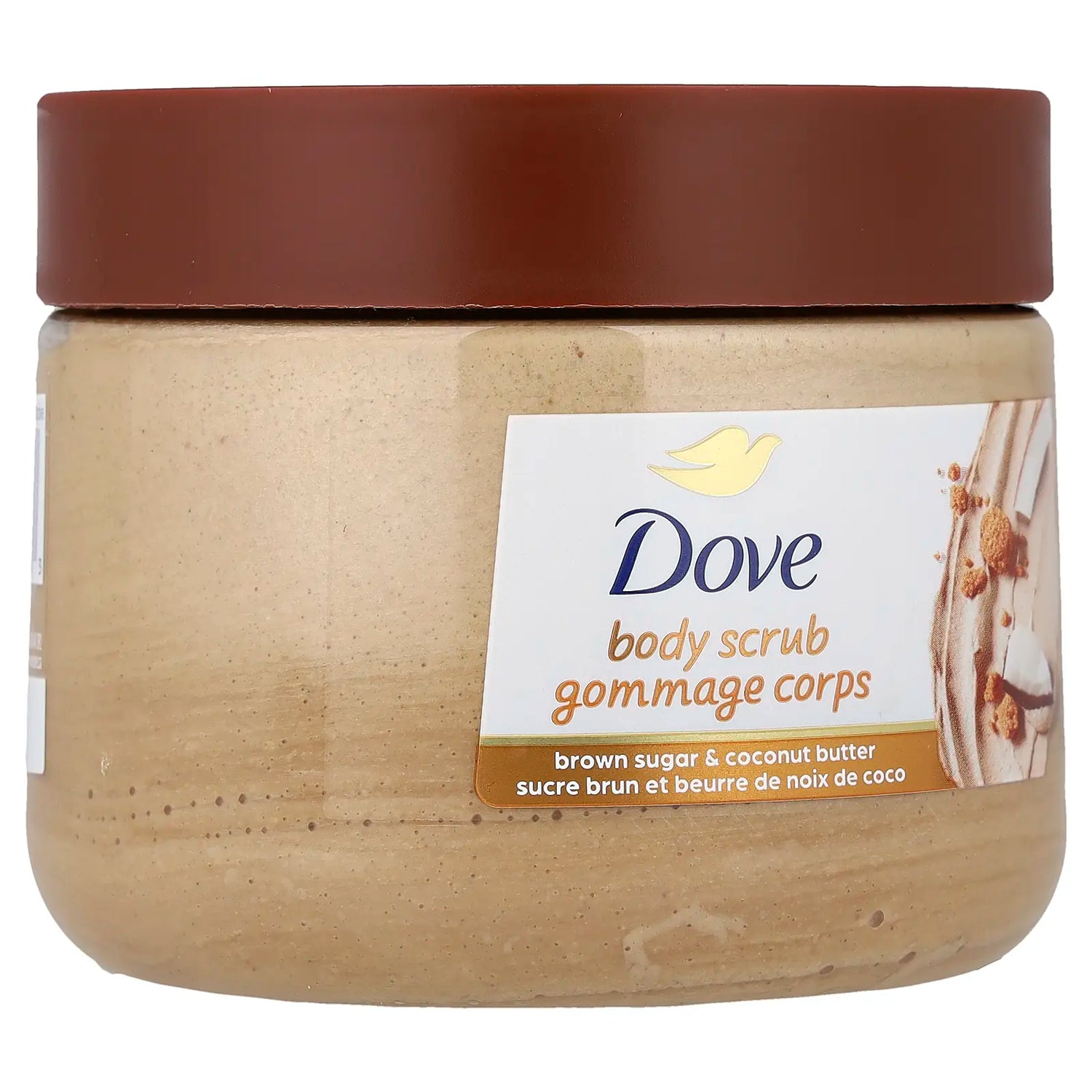 Dove Body Scrub, Brown Sugar &amp; Coconut Butter, 15 Oz (425 G)