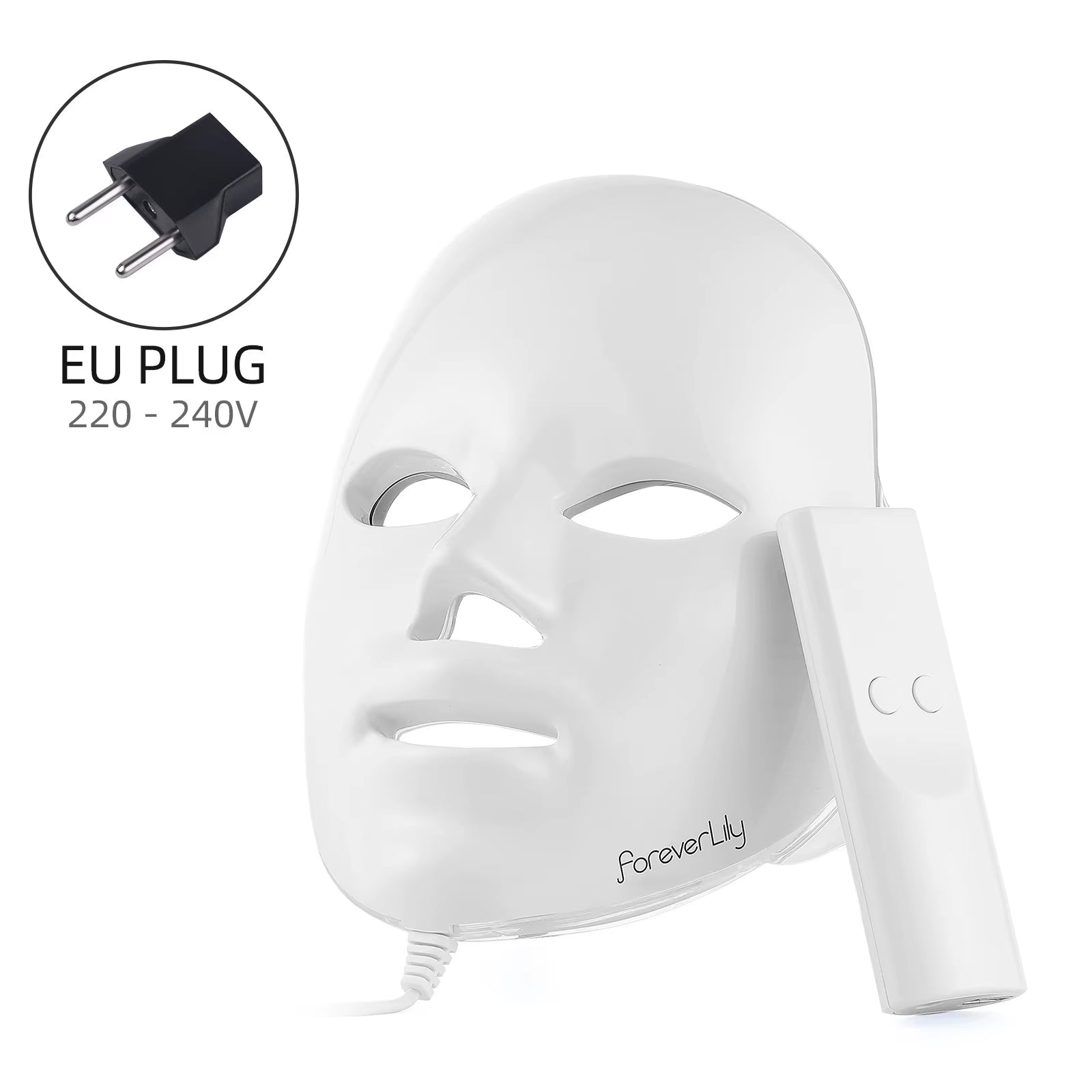 Minimalism 7 Colors LED Facial Mask Photon Therapy Anti-Acne Wrinkle Removal Skin Rejuvenation Face Skin Care Tools