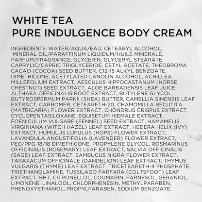 White Tea Pure Indulgence Body Cream, 400 Ml