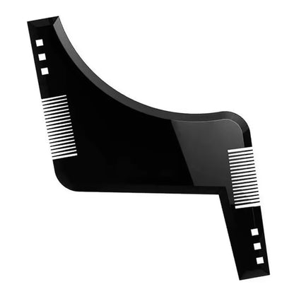5Pc Men Beard Shaping Styling Template Comb Transparent Men&