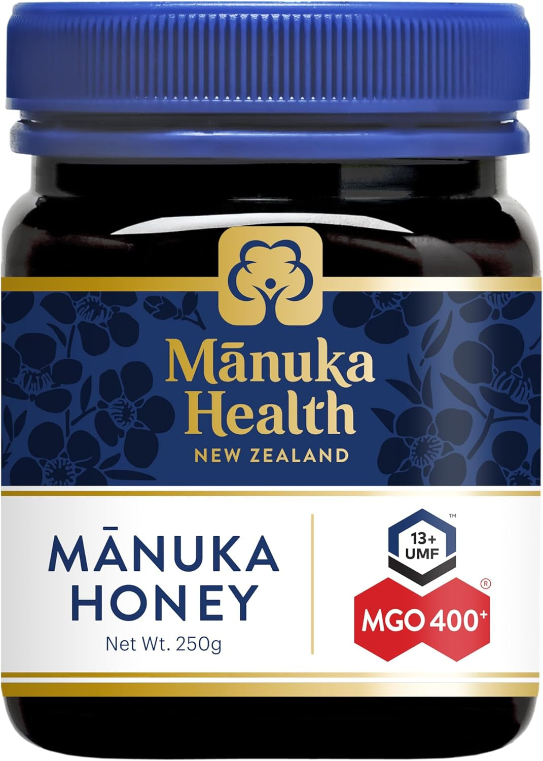 UMF 13+/MGO 400+ Manuka Honey (250G/8.8Oz) | Superfood, Authentic Raw Honey from New Zealand